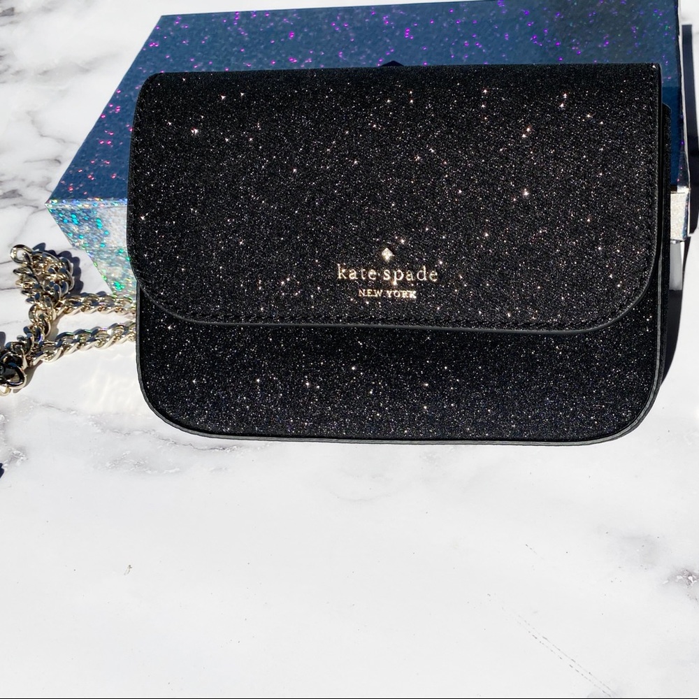 NewInBox💞Kate Spade Glitter Belt Bag/Crossbody - Picture 4 of 7